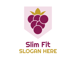 Diet - Fruit Grape King logo design