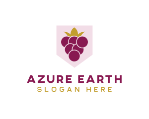 Royal Fruit Grape logo design