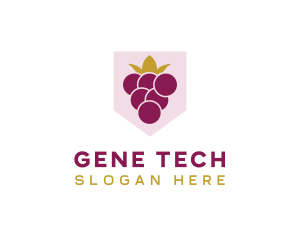 Royal Fruit Grape logo design