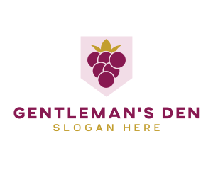 Royal Fruit Grape logo design