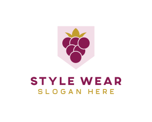 Royal Fruit Grape logo design