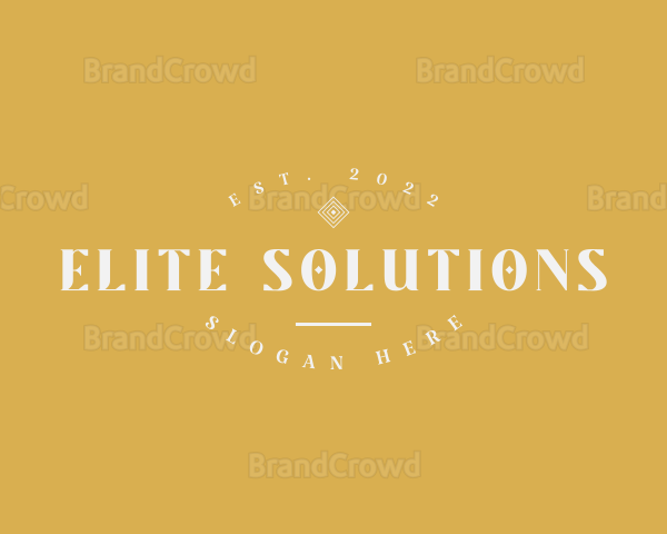 Dainty Elegant Wordmark Logo