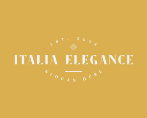 Dainty Elegant Wordmark logo design