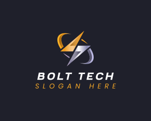 Bolt Power Lightning logo design