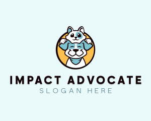 Advocate - Cat Dog Veterinary logo design