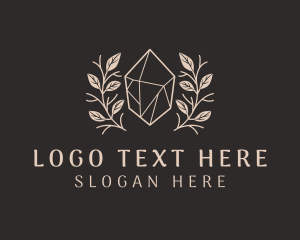 Glam - Crystal Vine Boutique logo design