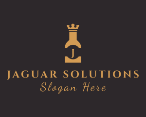 Royal Liquor Bottle logo design