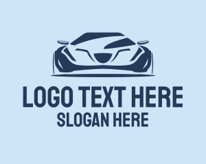 Auto - Cool Sports Car logo design