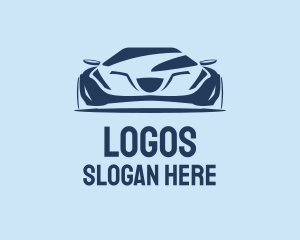 Cool Sports Car  Logo