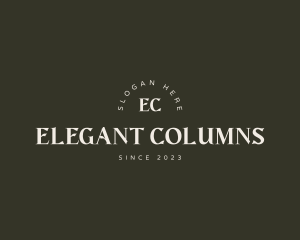 Elegant Event Styling logo design