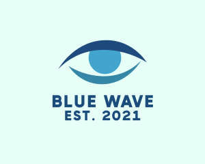 Blue Eye Optician logo design