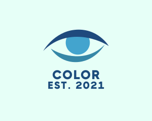 Optics - Blue Eye Optician logo design