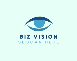 Blue Eye Optician logo design