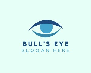 Blue Eye Optician logo design