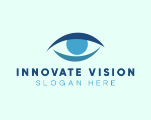 Blue Eye Optician logo design