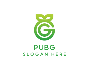 Green Leaf G Logo