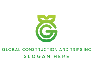 Beverage - Green Leaf G logo design