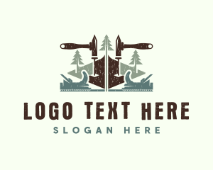 Tools - Woodworking Handyman Tools logo design