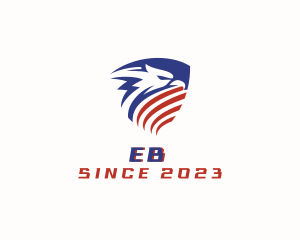 Veteran - Tough Eagle Shield logo design