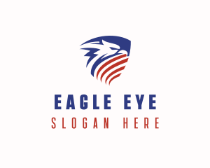 Tough Eagle Shield logo design