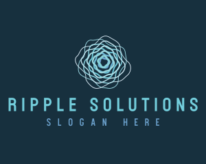 Ripple - Ripple Wave Vortex logo design