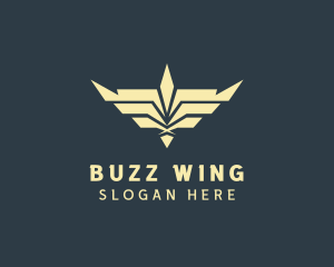 Bird Wings Aviation logo design