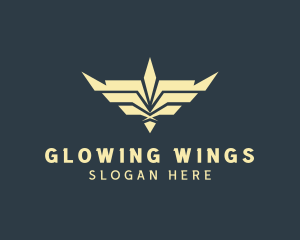 Bird Wings Aviation logo design