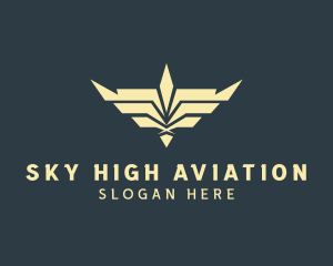 Aviation - Bird Wings Aviation logo design