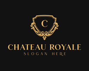 Luxury Royal Shield logo design