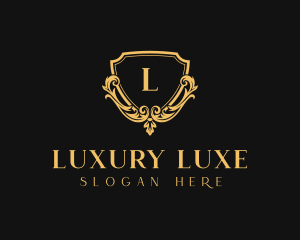 Luxury Royal Shield logo design