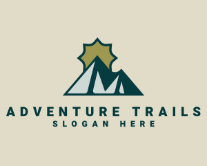 Sunrise Mountain Adventure logo design