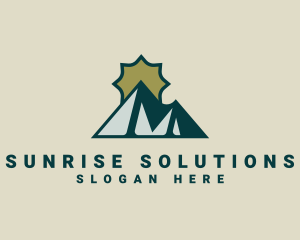 Sunrise - Sunrise Mountain Adventure logo design