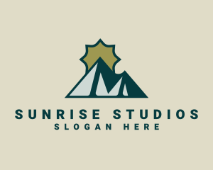 Sunrise Mountain Adventure logo design