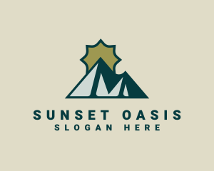 Sunrise Mountain Adventure logo design