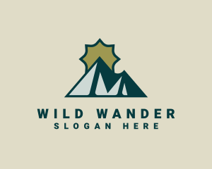 Sunrise Mountain Adventure logo design