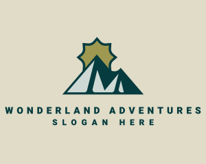 Sunrise Mountain Adventure logo design