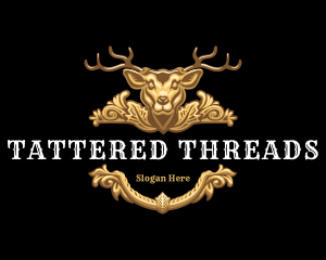 Deer Antler Trophy Logo