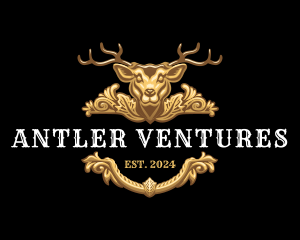 Deer Antler Trophy logo design