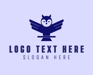 Safari - Wise Owl Academy logo design