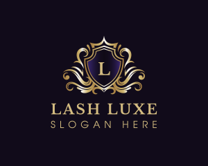 Luxury Monarchy Shield logo design