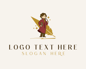 Calligraphy - Novel Calligraphy Writer logo design