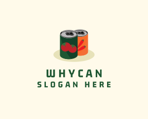 Convenience Store - Vegetable Can Food logo design