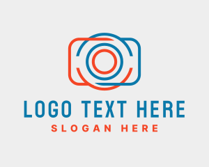 Videography - Modern Photography Camera logo design