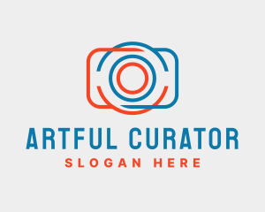 Modern Photography Camera logo design