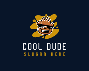 Cool Shades Bear  logo design