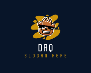 Cool Shades Bear  logo design