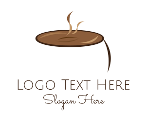 Hot Chocolate Beverage Logo