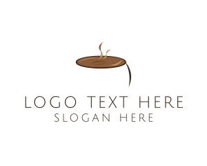 Hot Chocolate Beverage Logo