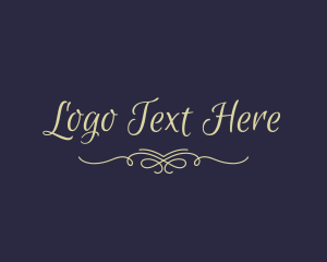Baroque - Calligraphy Script Wordmark logo design