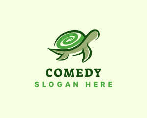 Swirly Turtle Shell Logo